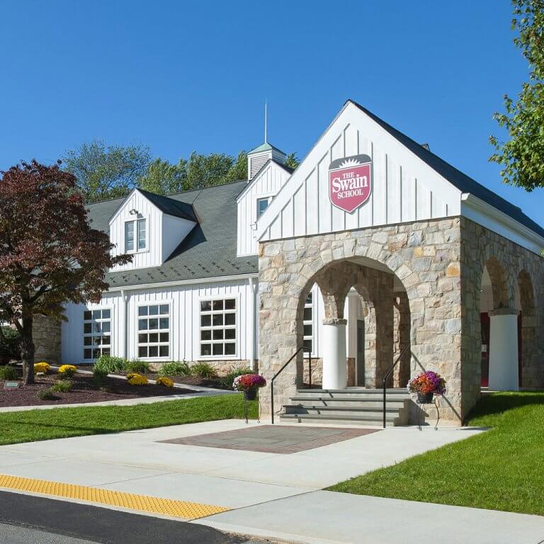 Exterior photo of The Swain School